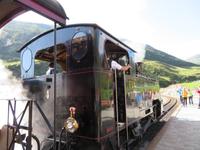 Fahrt mit der Furka-Dampfbahn