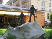 Meiringen - Bergführer-Denkmal