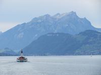 Schifffahrt auf dem Vierwaldstättersee -Pilatus