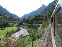 Fahrt mit dem Gotthard Panorama Express