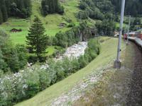 Fahrt mit dem Gotthard Panorama Express