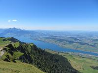 Auf der Rigi - Blick zum Vierwaldstättersee