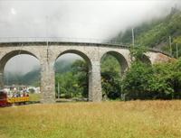 Kreisviadukt in Brusio