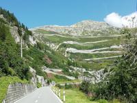 Blick zur Grimselpassstraße