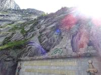 Teufelsbrücke, Schöllenen-Schlucht, Russisches Denkmal