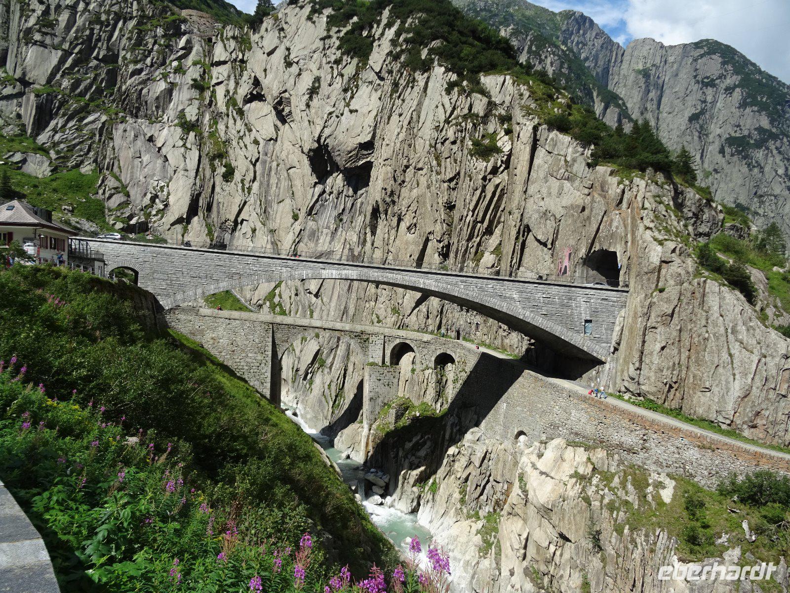 Teufelsbrücke, Schöllenen-Schlucht