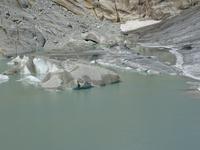 Rhone-Gletscher am Hotel Belvedere