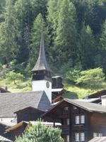 Niederwald, Blick zur Kirche