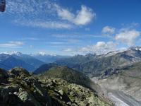 Blick vom Bettmerhorn zum Matterhorn
