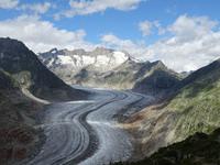 Aletsch-Gletscher von der Moosfluh