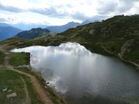 Riederalp, Blick über Blausee