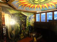 Riederalp, Art Furrer Resort, Speisesaal als Arena mit Super-Ski