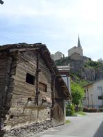 Raron, Dorfkern mit Burgkirche
