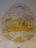 Zermatt, Deckengemälde in katholischer Kirche