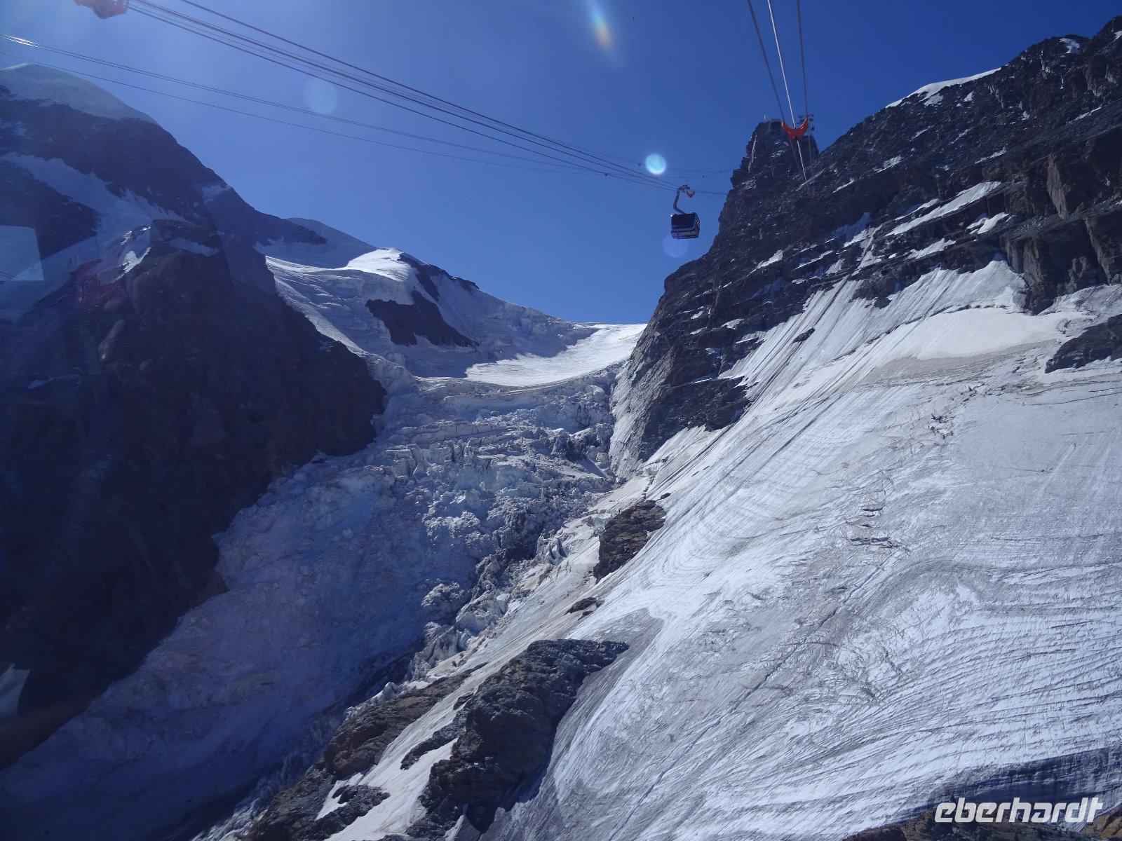 Zermatt, Auffahrt Kleines Matterhorn