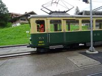 Wengernalp-Bahn nach Kleine Scheidegg