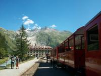 Mit Dampf auf der Furka  - Bergstrecke 