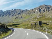 Fahrt über den Flüelapass