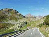 Fahrt vom Flüelapass