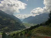 Fahrt hinunter ins Puschlav