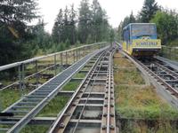 Fahrt mit der Schatzalpbahn