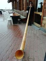 Alphornbläser auf Sunnegga