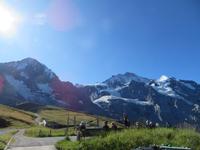 Ausfug zum Jungfraujoch - Mönch, Jungfrau und Silberhorn