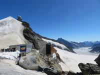 Ausfug zum Jungfraujoch -Plateau - Blick zur Sphinx