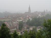 Bern - Rosengarten - Blick auf die Stadt