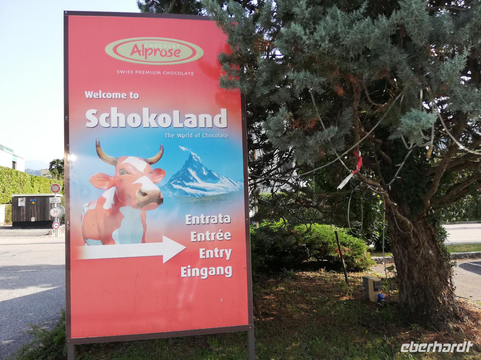 Caslano, im Schokoland Alprose