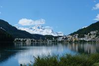 Blick auf den Moritzsee