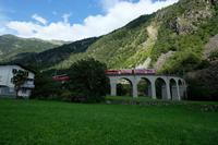 Der Kreisviadukt in Brusio