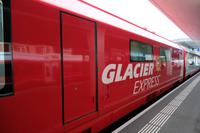 Die Fahrt mit dem Glacier-Express beginnt
