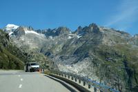 Blick auf den Rhonegletscher