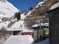 Alp Grüm- Station des Bernina Express
