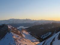 Auf dem Pilatus - Blick in die Berner Alpen