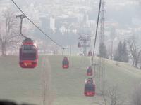 Talfahrt vom Pilatus - Gondelbahn