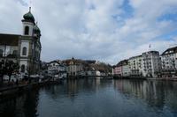 Blick zum Hotel Gütsch