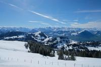 Blick vom Rigi in die Berge