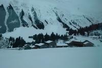 Winterlandschaft nahe Sedrun