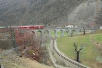 Der Kreisviadukt in Brusio
