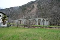 der Viadukt ohne Bahn