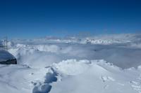 Blick zu den Berner Alpen