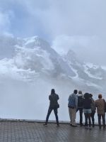 190 Ausflug auf den Gornergrat - Blick zum Breithorn und zum Kleinen Matterhorn
