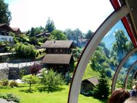 Auffahrt mit der Brienz Rothornbahn 