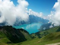 Auffahrt mit der Brienz Rothornbahn 