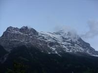 Tag 1 - Blick vom Hotel zum Eiger