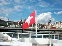 Mit dem Schiff auf dem Vierwaldstättersee 