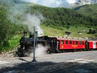 Unser Zug über die Furka 