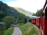 Fahrt mit der Furka - Dampfbahn 